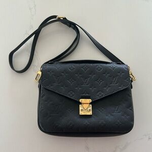 Louis Vuitton Pochette Métis Monogram Empiente Leather Bag